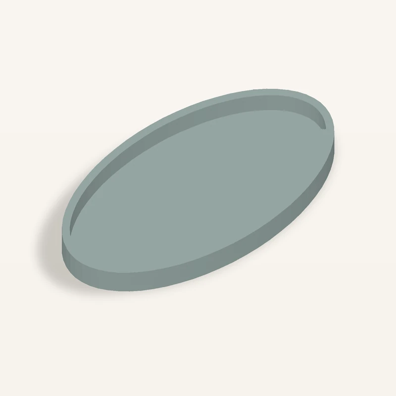 Oval Takı Tepsisi